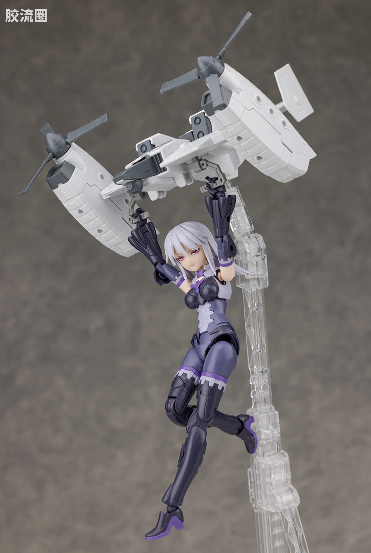 30MM 1/144 Extended Armament Vehicle EXA Vehicle(倾转旋翼机Ver.) - 图片